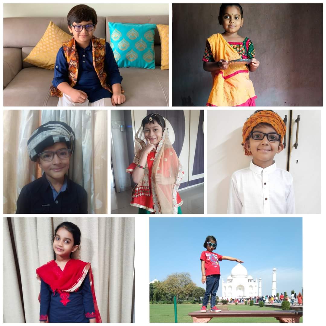 Heritage Day was celebrated at The Millennium School Surat with great zeal and delight