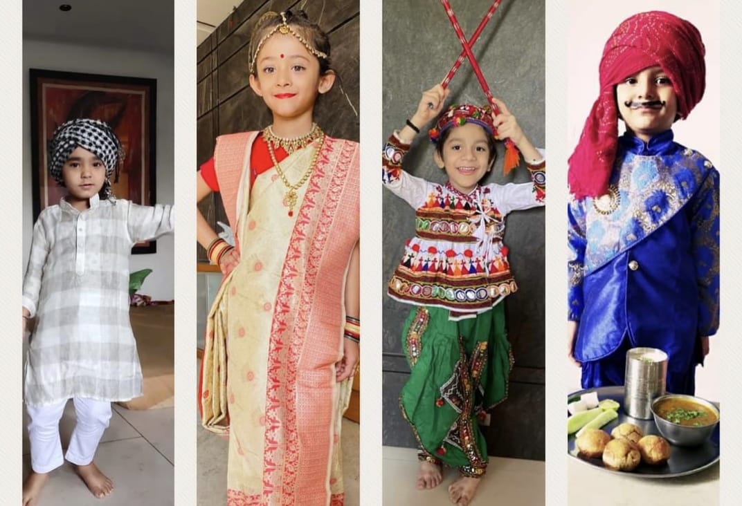 Heritage Day was celebrated at The Millennium School Surat with great