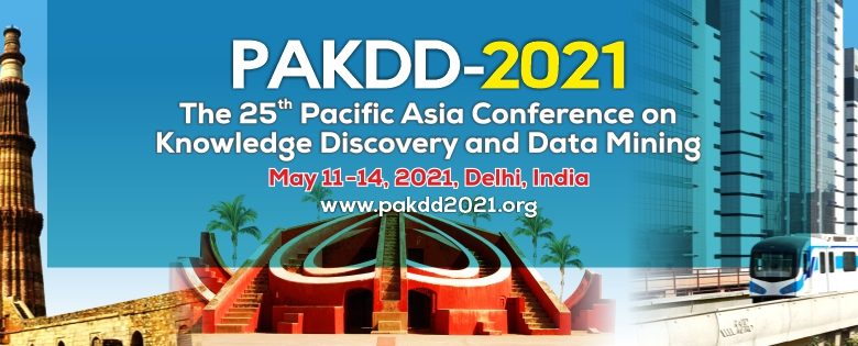 One of the longest established and leading international conferences in the areas of data mining and knowledge discovery PAKDD-2021 now to be held online from May 11 