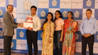 DPS Surat: Nalanda Merit Scholarship-2021 Award Ceremony