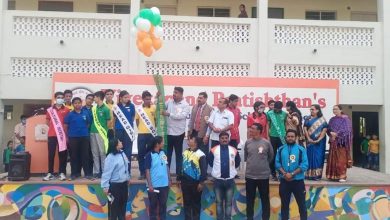 KPPS Sports Day was inaugurated in the presence of International Dodge Ball player Umakant Jadhav