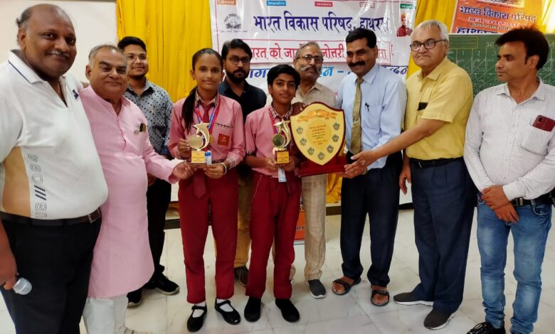 SEKSARIA SUSHILA DEVI PUBLIC SCHOOL bags 1st Prize in 'Bharat Ko Jaano Quiz'