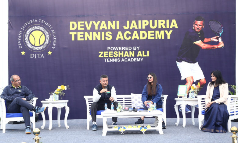 DPS Jaipur launches DJTA a world-class tennis academy