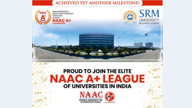 SRM University Delhi-NCR Sonepat Achieves Coveted A+ Grade from NAAC